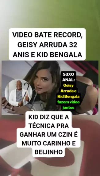 geyse arruda fudendo com kid bengala|O KID BOTOU A BENGALA PRA FORA